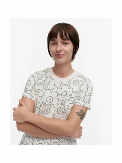 Marimekko Heleys Piirto Unikko t-paita^ Paidat & Puserot