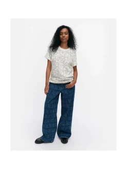 Marimekko Heleys Piirto Unikko t-paita^ Paidat & Puserot