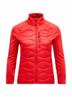 Urheilutakit|Takit<Peak Performance Helium Down Hybrid- kevyt untuvatakki 060 BRILLIANT RED