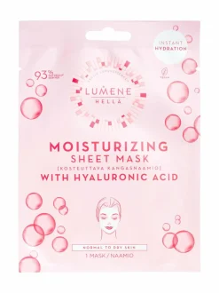 Kasvojenhoito<Lumene HELLÄ Moisturizing Sheet Mask -kosteuttava kangasnaamio