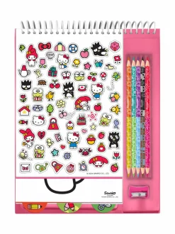 Luovuus & Oppiminen<HELLO KITTY Värityslehtiö ja kyniä