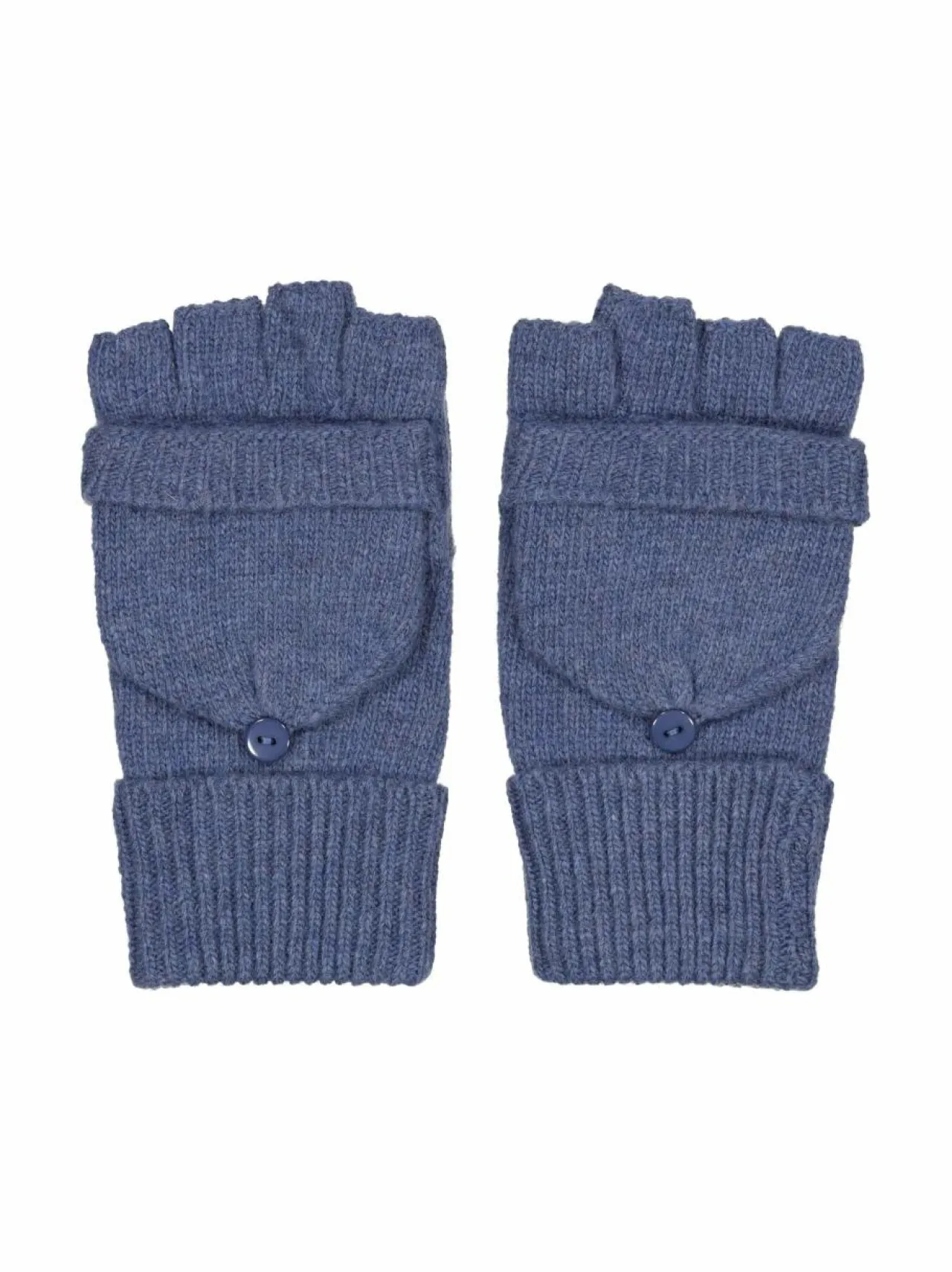 Käsineet<A+more Helmi- puolikäsineet villasta LIGHT BLUE MELANGE