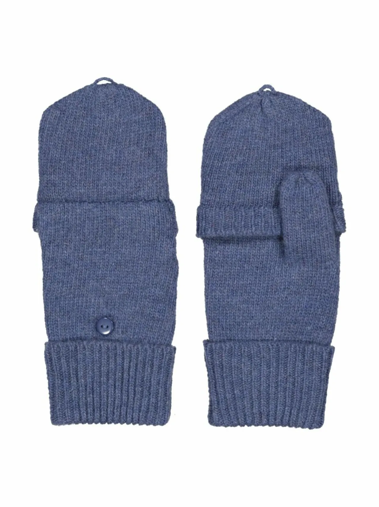 Käsineet<A+more Helmi- puolikäsineet villasta LIGHT BLUE MELANGE