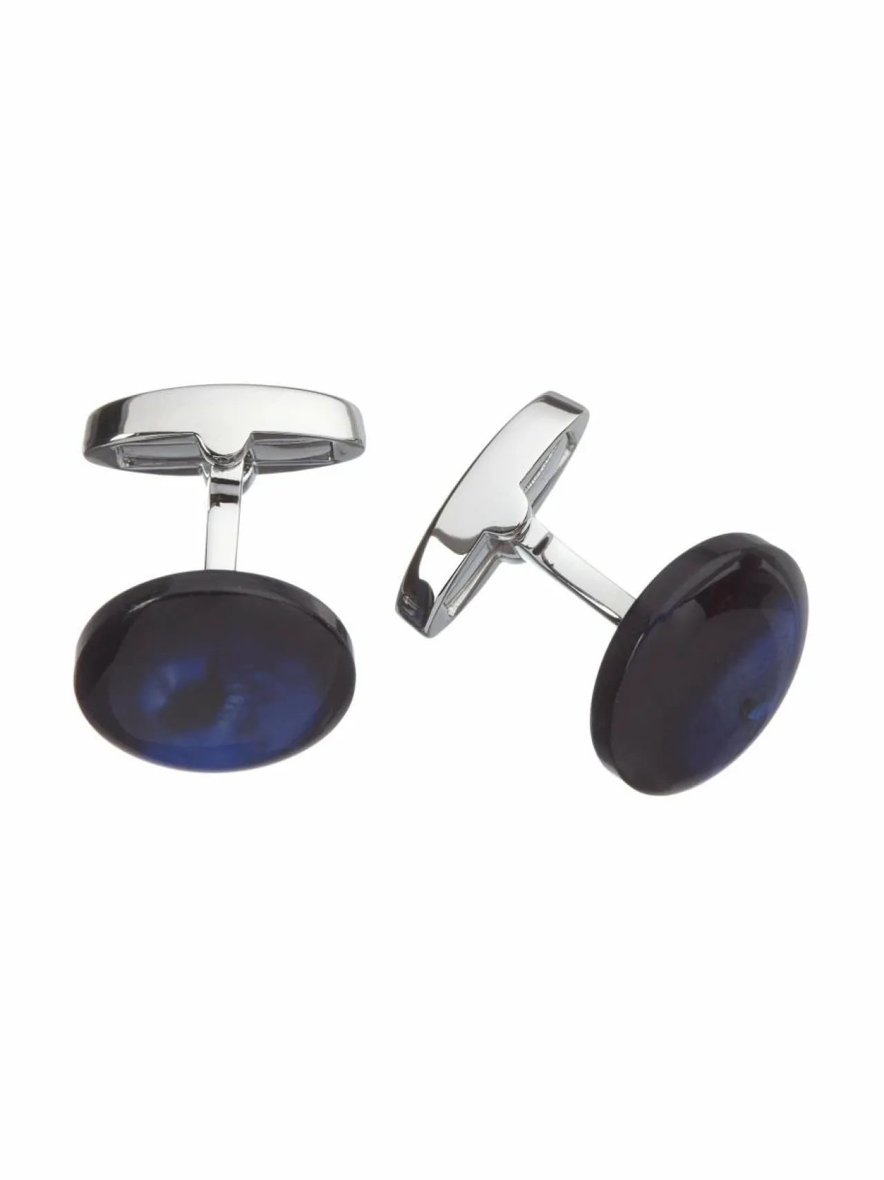Solmiot & Asusteet<Stenströms Helmiäiskalvosinnapit 180 BLUE