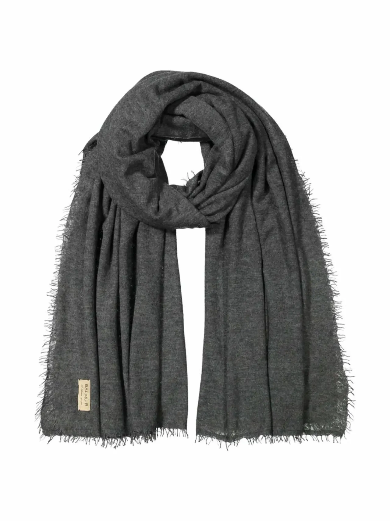 Huivit & Kaulaliinat<Balmuir Helsinki-kashmirhuivi 129 DK GREY MELANGE