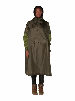 RAINKISS Herringbone-sadeponcho^ Takit
