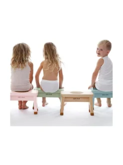 Syöttötuolit<Hevea Rubberwood jakkara