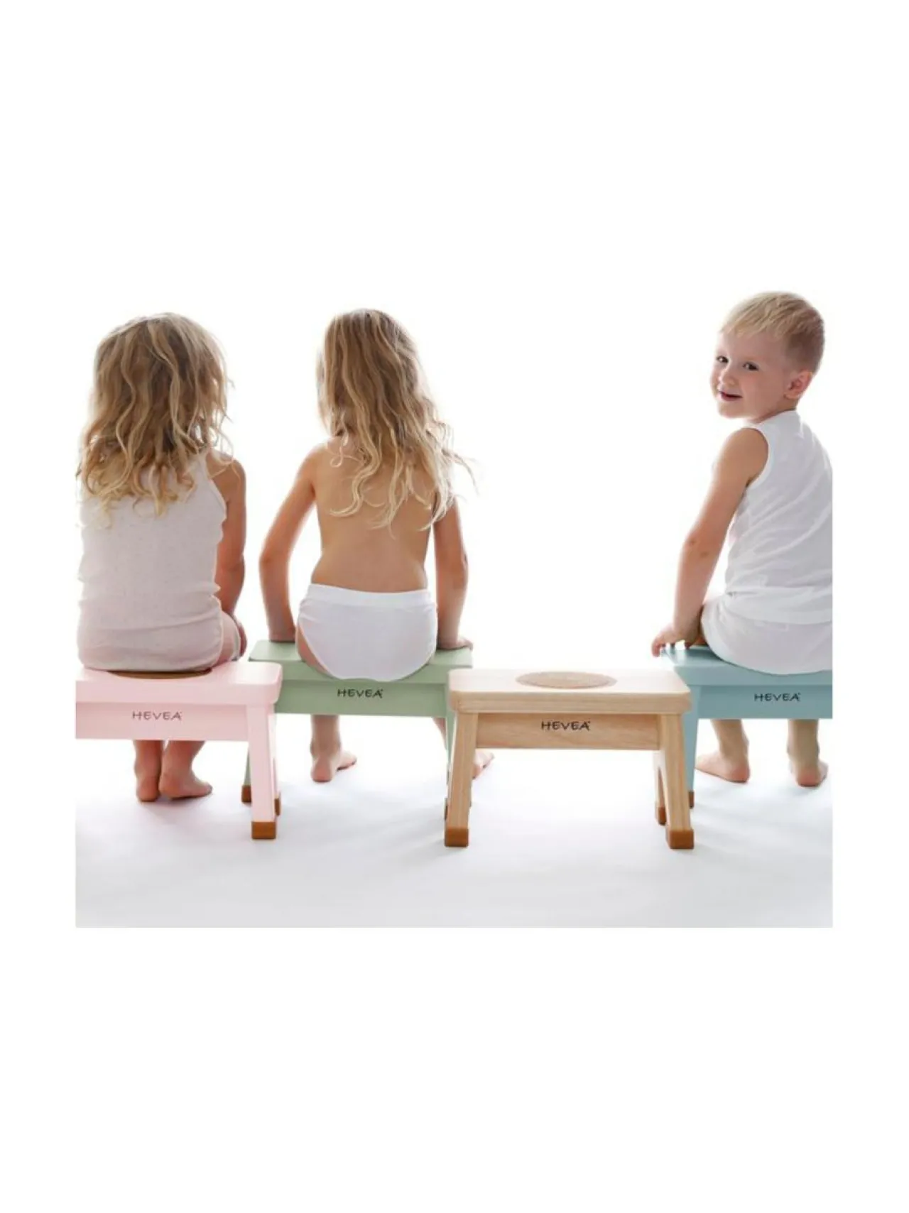Hevea Rubberwood jakkara^ Syöttötuolit