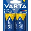 Varta High Energy D Alkaline -paristo 2 kpl^ Lamput