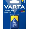 Varta High Energy 9V -alkaliparisto^ Lamput
