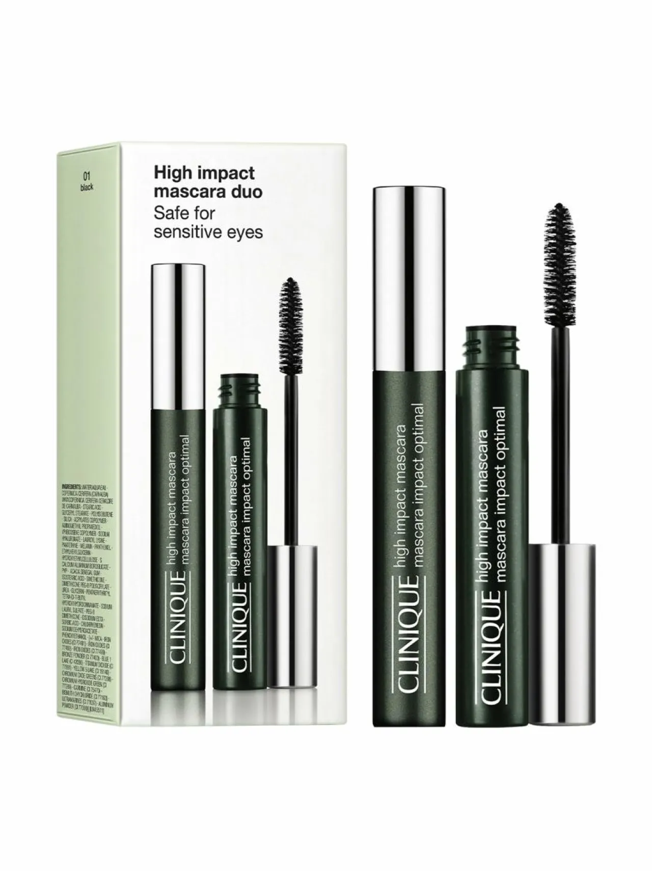 Meikkipakkaukset<Clinique High Impact Mascara Duo -ripsiväripakkaus BLACK