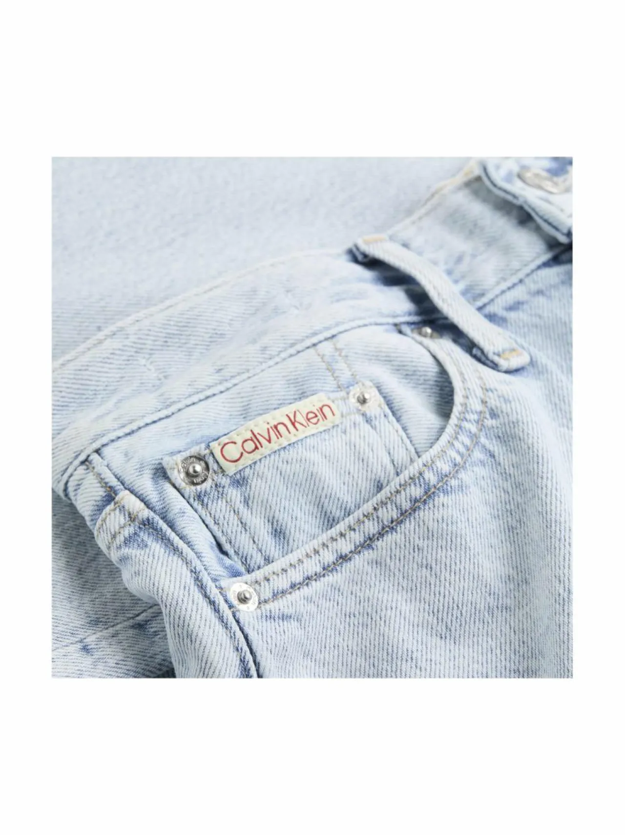 Calvin Klein Jeans High Rise Straight -farkut^ Farkut