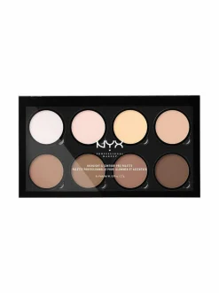 Kasvot<NYX Professional Makeup Highlight & Contour Pro Palette -korostus- ja varjostuspaletti 6,2 g 1