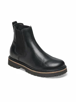 Nilkkurit<BIRKENSTOCK Highwood Chelsea - nahkaiset nilkkurit 1 BLACK