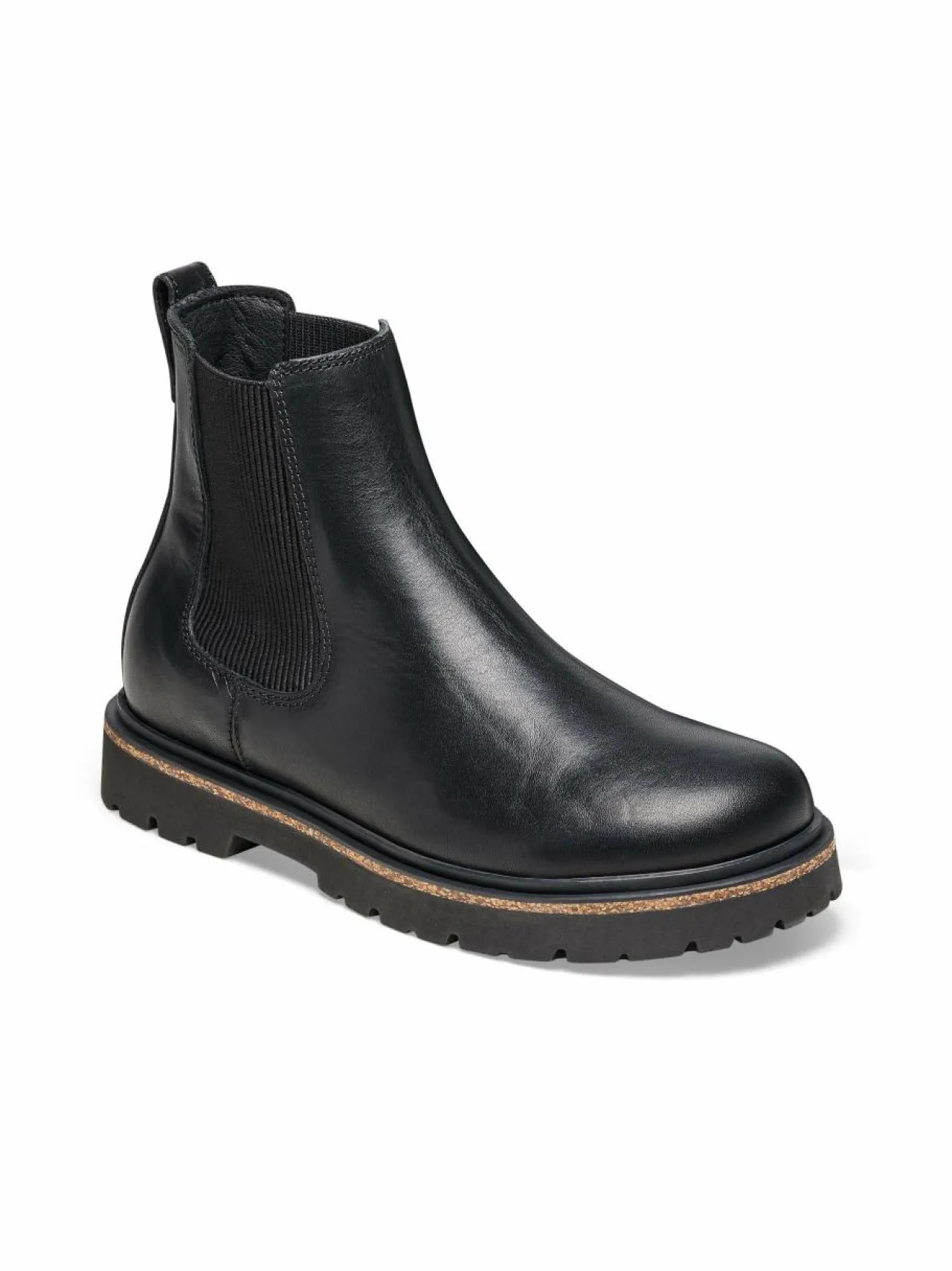 Nilkkurit<BIRKENSTOCK Highwood Chelsea - nahkaiset nilkkurit 1 BLACK