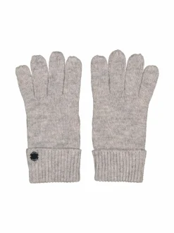 Käsineet<A+more Hilda-neulesormikkaat GREY MELANGE
