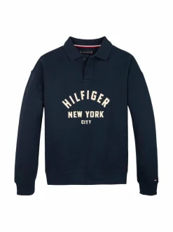 Colleget & Hupparit<Tommy Hilfiger Hilfiger Graphic -collegepaita C1G DARK NIGHT NAVY