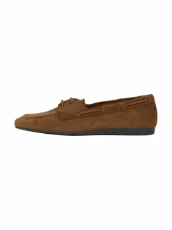 Kävelykengät & Loaferit<Vagabond Hillary Boat -mokkanahkakengät 89 COCOA BROWN