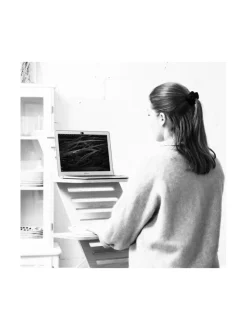 Työpöydät<Hima Furniture Hima Big Lifter seisomatyötaso - Spirited Oak TAMMILAMINAATTI