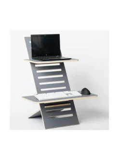 Työpöydät<Hima Furniture Hima Big Lifter seisomatyötaso Anti-fingerprint - Anthracite ANTRASIITTI