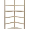 Hima Furniture Hima Corner säädettävä työpiste ja hylly - Natural Birch^ Työpöydät