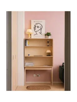 Työpöydät<Hima Furniture Hima Frame säädettävä työpiste - Natural Birch