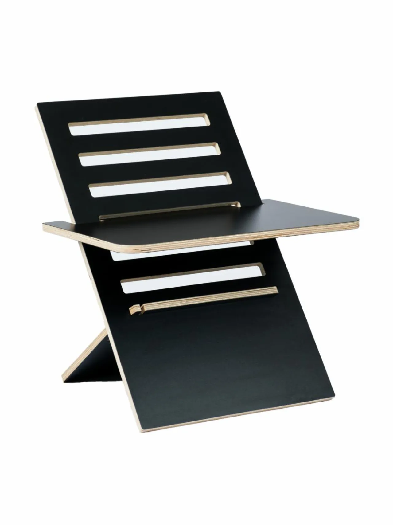 Työpöydät<Hima Furniture Hima Lifter seisomatyötaso - Gloss Black MUSTA