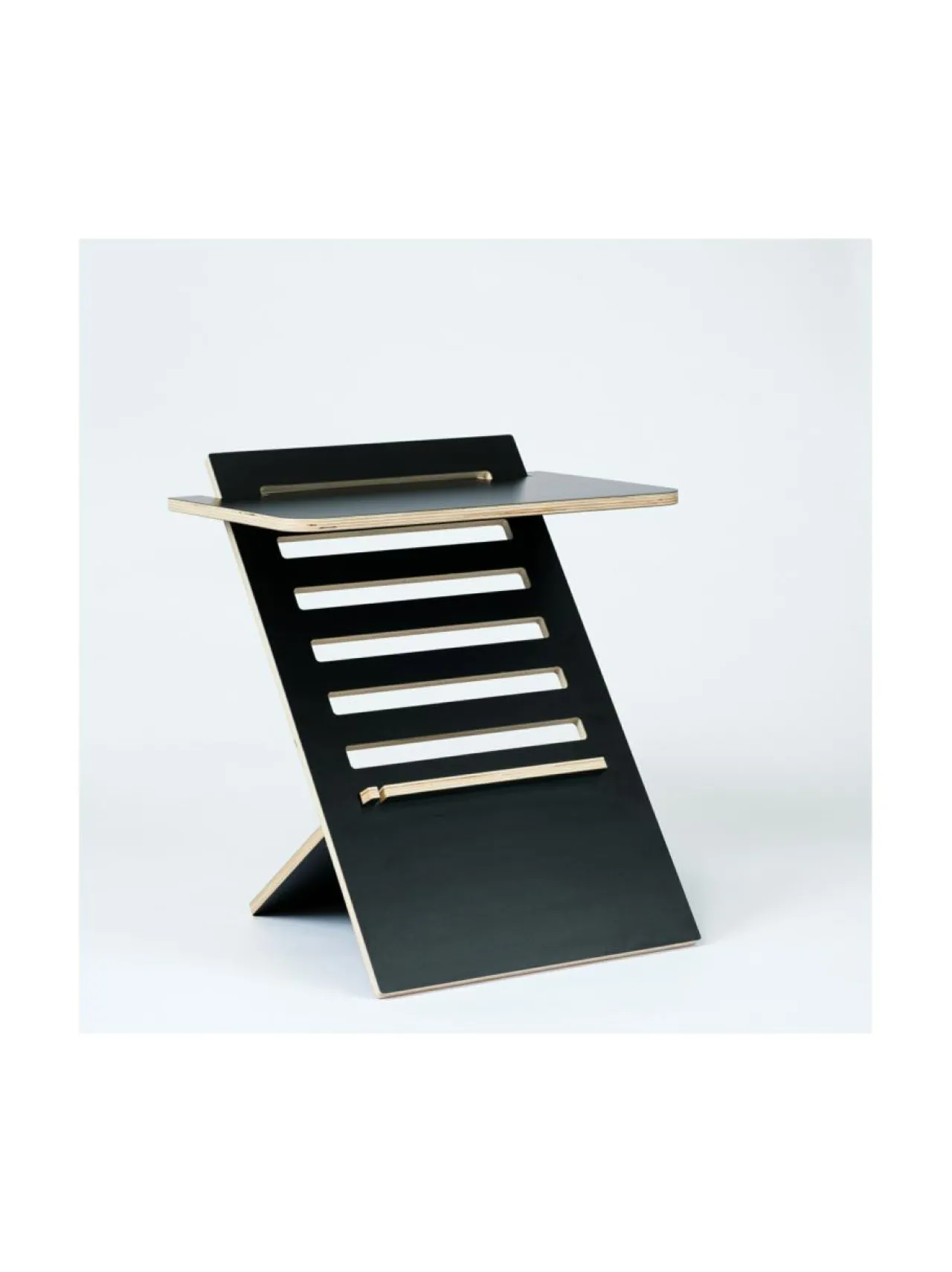 Työpöydät<Hima Furniture Hima Lifter seisomatyötaso - Gloss Black MUSTA