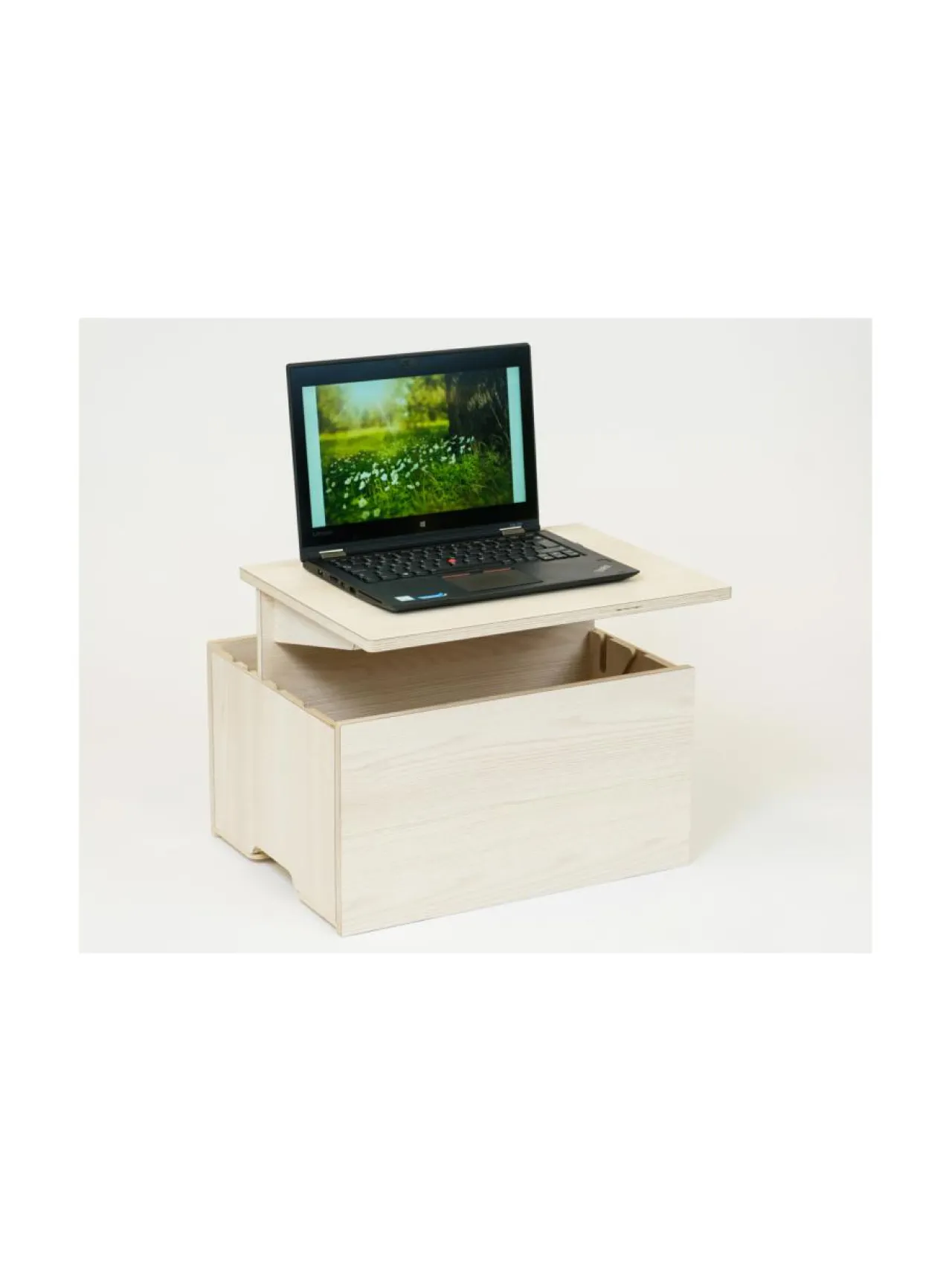 Työpöydät<Hima Furniture Hima Magic Boksi seisomatyöpiste - Leon Ash SAARNI