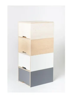 Työpöydät<Hima Furniture Hima Magic Boksi seisomatyöpiste Anti-fingerprint - Anthracite ANTRASIITTI