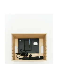 Työpöydät<Hima Furniture Hima Magic Boksi seisomatyöpiste Anti-fingerprint - Anthracite ANTRASIITTI