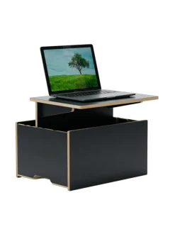 Työpöydät<Hima Furniture Hima Magic Boksi seisomatyöpiste - Gloss Black