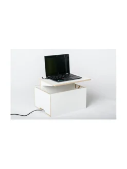 Työpöydät<Hima Furniture Hima Magic Boksi seisomatyöpiste - Brilliant White VALKOINEN