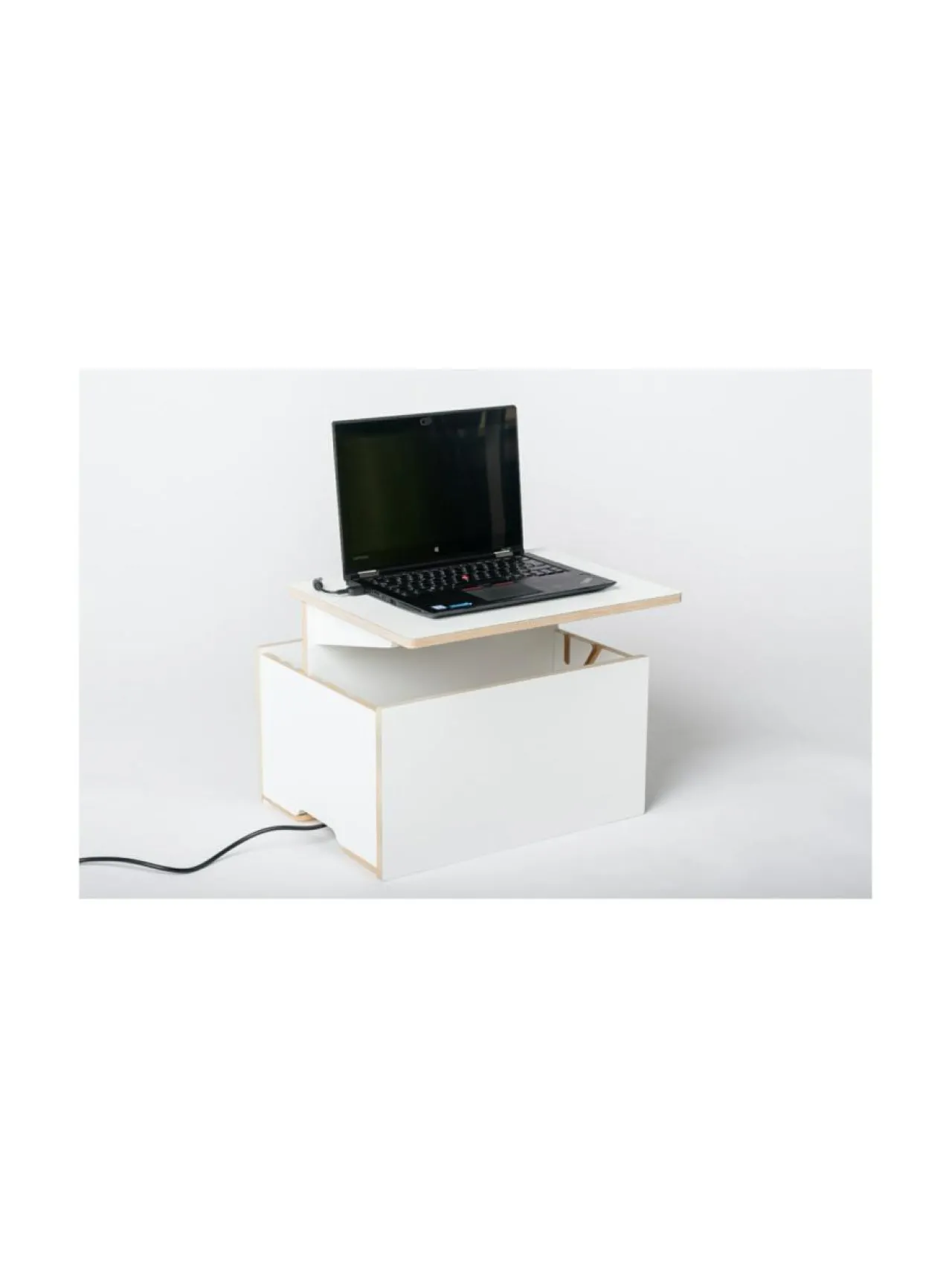 Työpöydät<Hima Furniture Hima Magic Boksi seisomatyöpiste - Brilliant White VALKOINEN