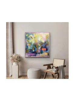 Taulut & Julisteet<Pia Rydman Art Hiomaton timantti, öljyvärimaalaus, Pia Rydman 100x100cm
