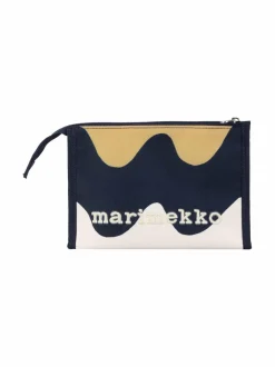 Toiletti- & Meikkilaukut<Marimekko HIPAUS 2 PIKKU LOKKI -kosmetiikkalaukku 588 D.BLUE, BEIGE