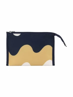 Toiletti- & Meikkilaukut<Marimekko HIPAUS 2 PIKKU LOKKI -kosmetiikkalaukku 588 D.BLUE, BEIGE
