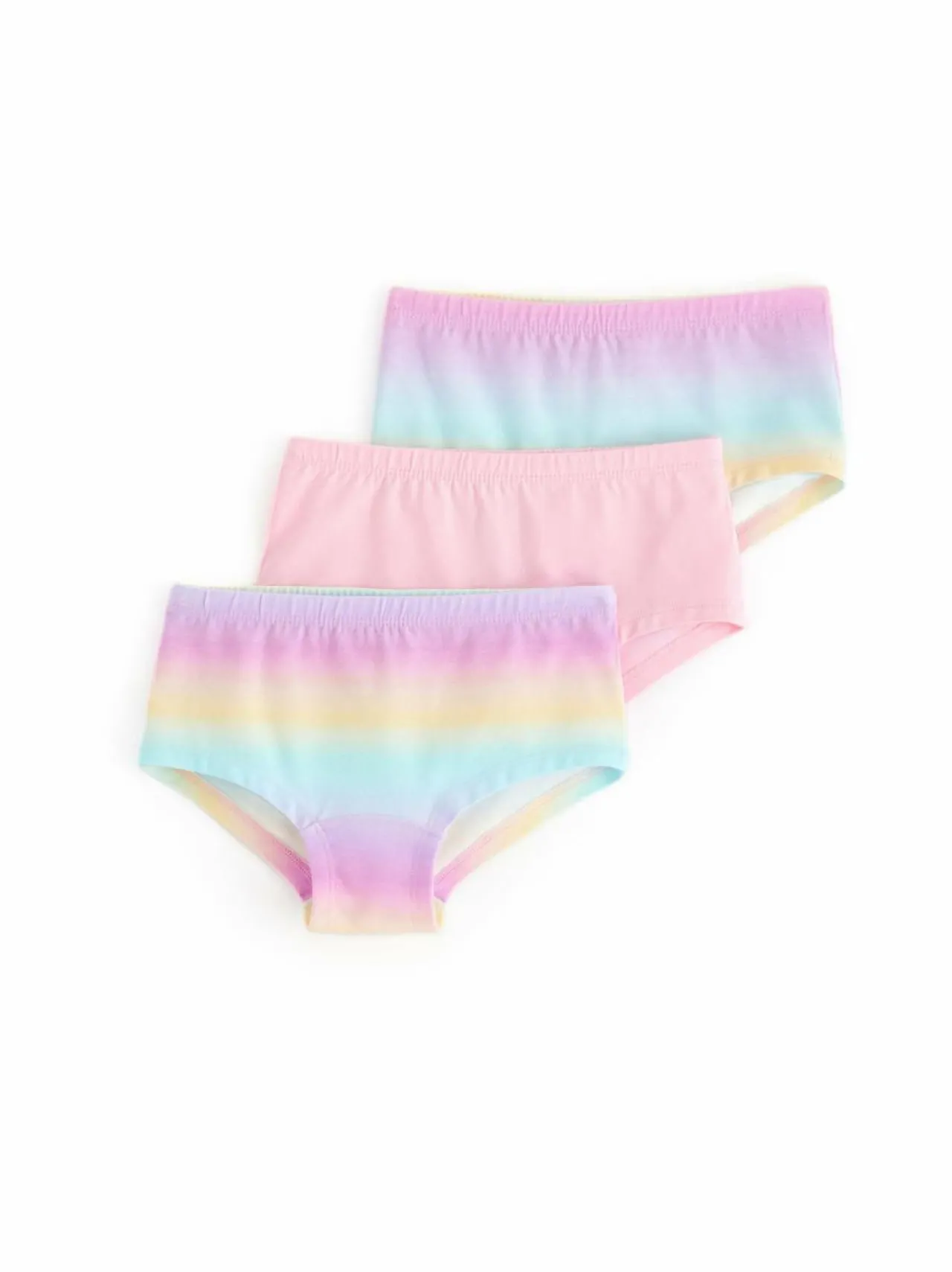 Alusvaatteet<Lindex Hipster Rainbow -alushousut 3-pack 2182 LIGHT PINK