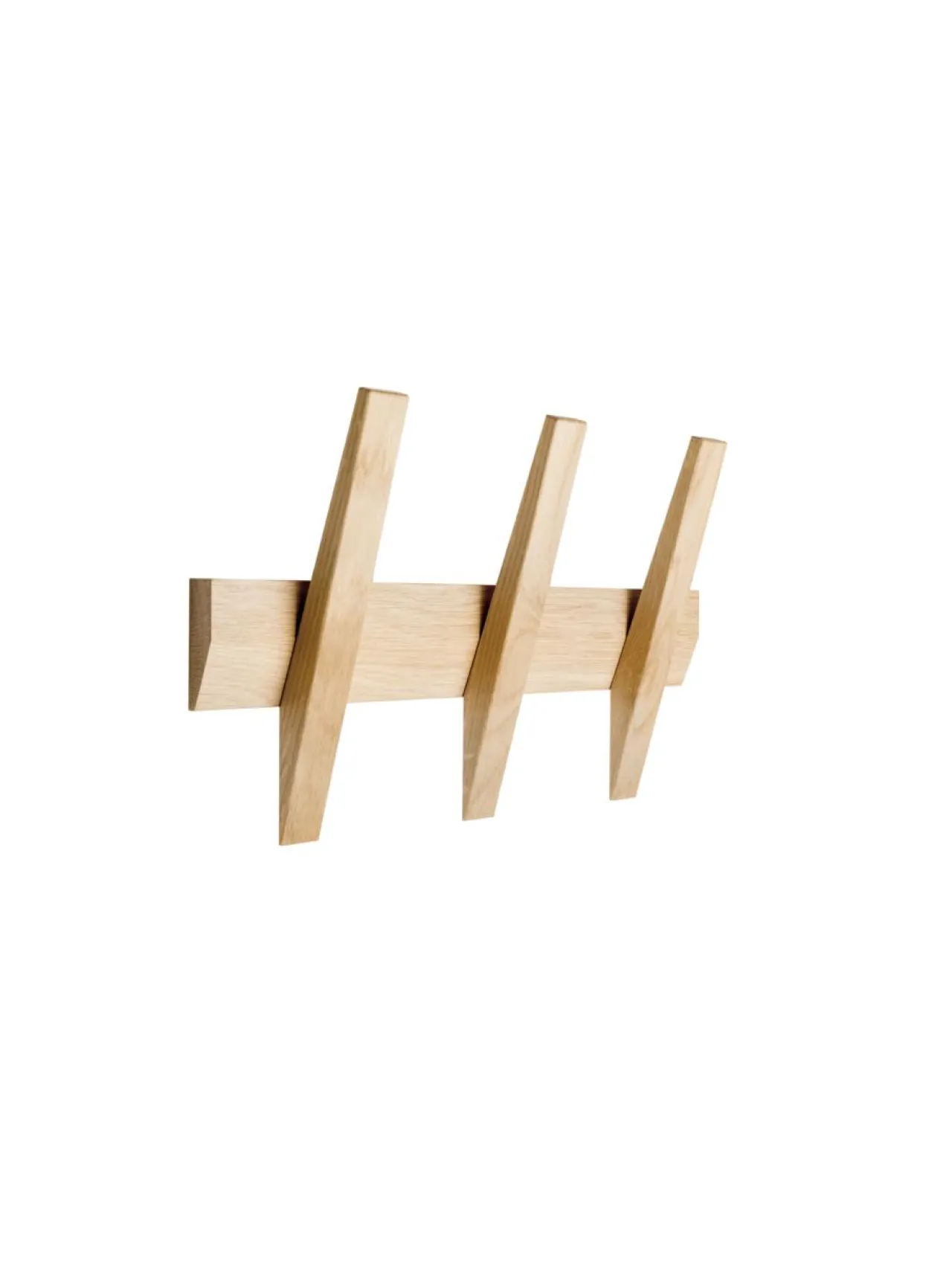 Naulakot & Koukut<Hoigaard-Design Tangent 3 naulakko SAIPPUAKÄSITELTY TAMMI