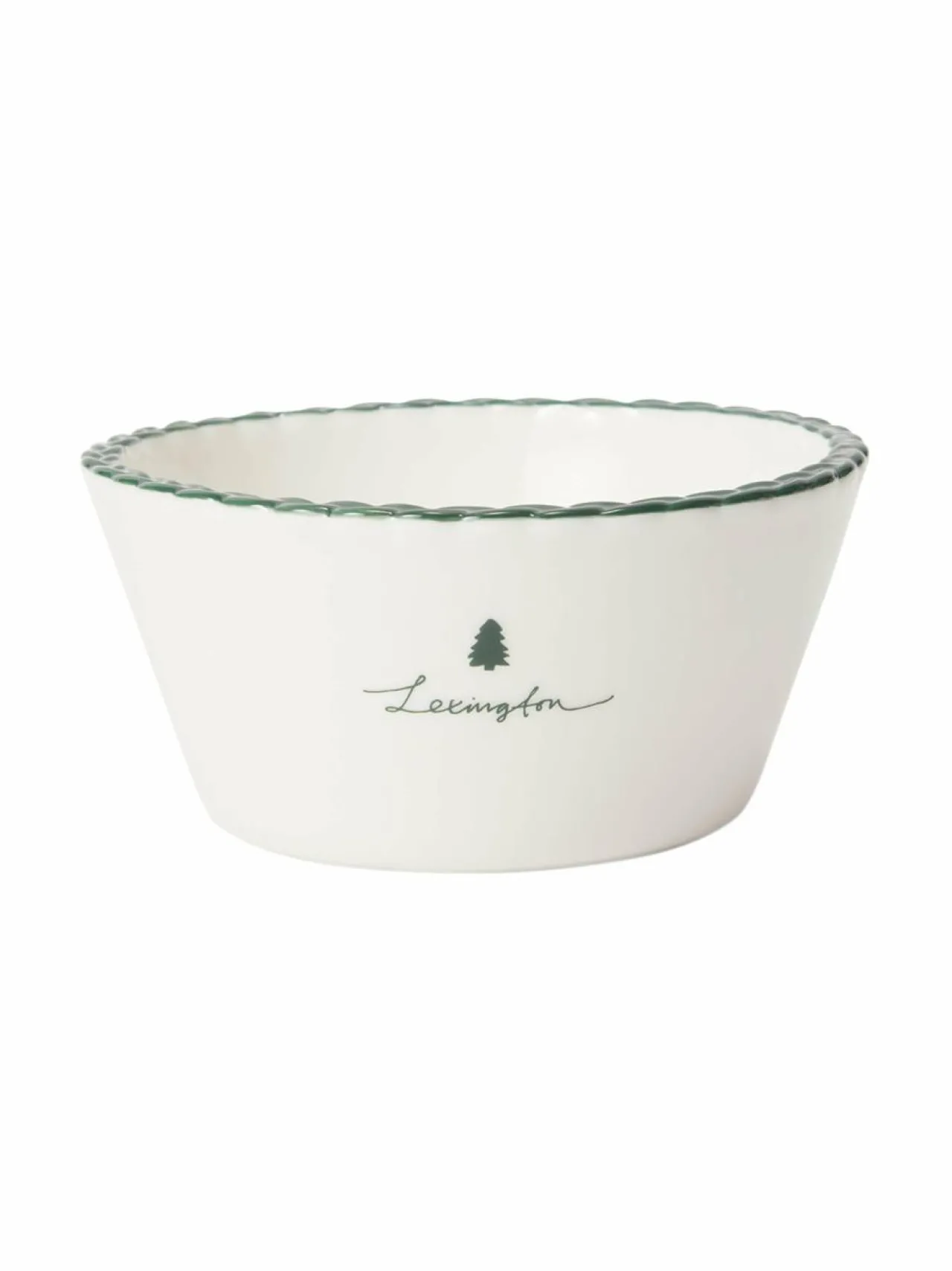 Lautaset & Kulhot<Lexington Holidays-kulho 450 ml 1800-ONE WHITE/GREEN