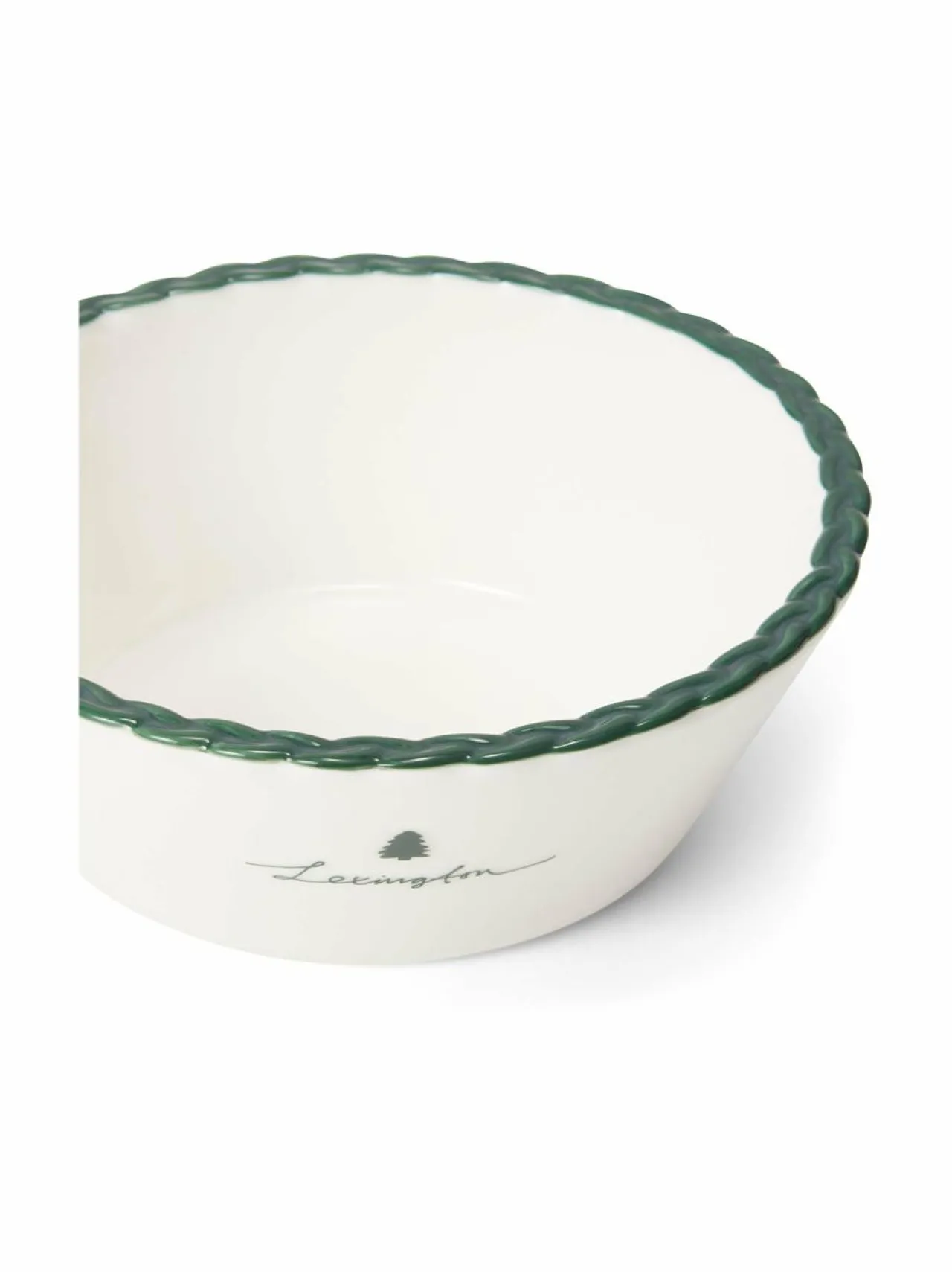 Lautaset & Kulhot<Lexington Holidays-kulho 450 ml 1800-ONE WHITE/GREEN