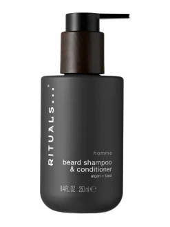 Kasvojenhoito<Rituals Homme Beard shampoo & conditioner -partashampoo ja -hoitoaine 250 ml