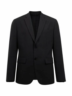 Bleiserit<J.Lindeberg Hopper U Active Hopsack -villasekoitebleiseri 9999 BLACK