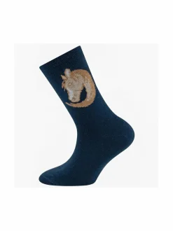 Sukat & Sukkahousut<Ewers Horse-sukat 2-pack 1 ROSE/NAVY