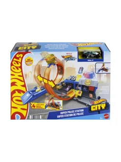 Autot Ja Muut Ajoneuvot<HOT WHEELS City Super poliisiasema