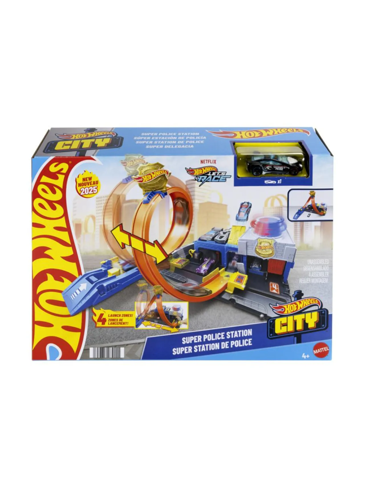 Autot Ja Muut Ajoneuvot<HOT WHEELS City Super poliisiasema