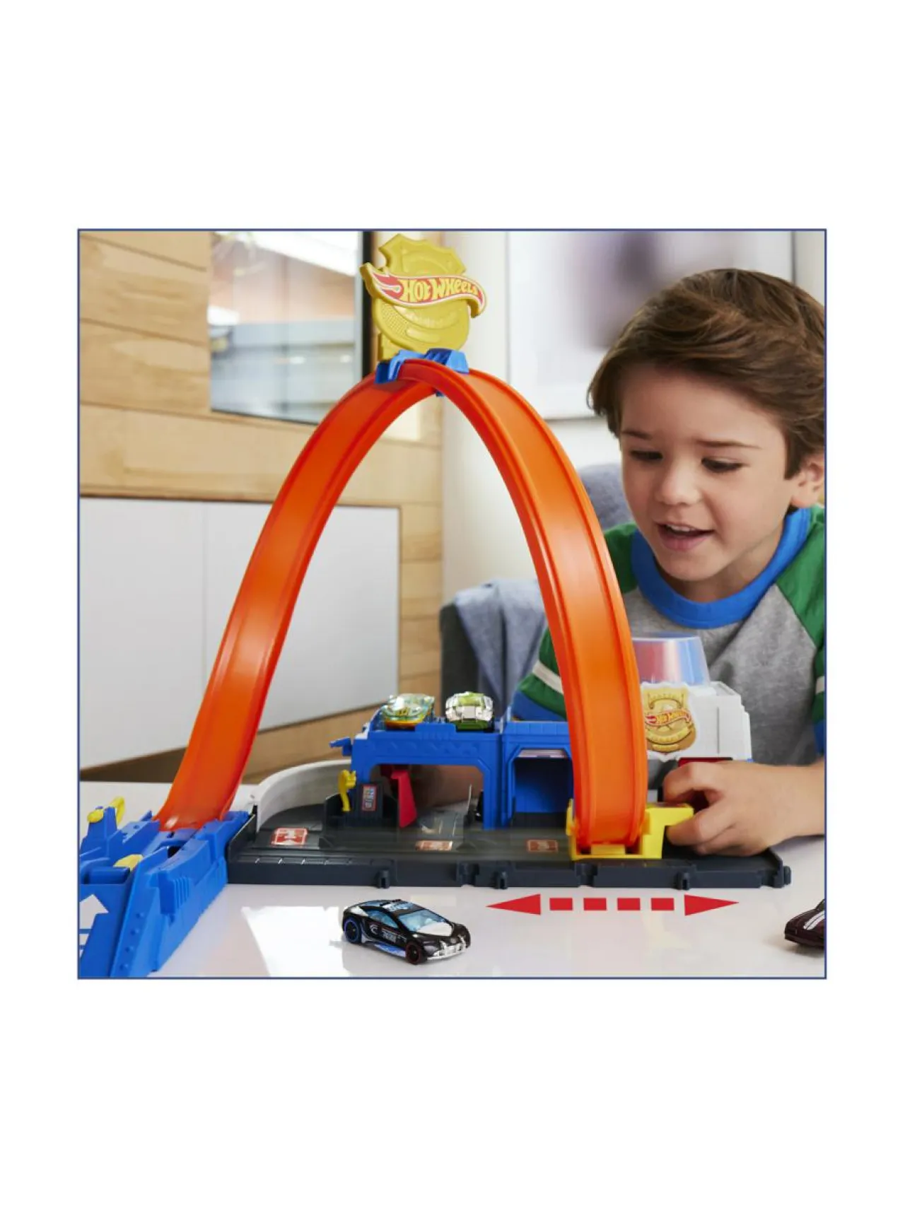 Autot Ja Muut Ajoneuvot<HOT WHEELS City Super poliisiasema