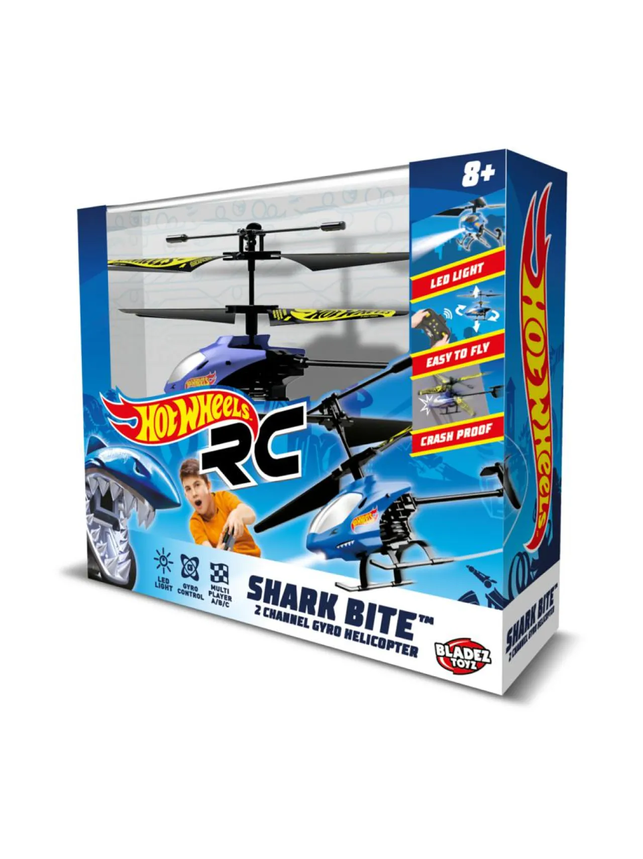 Autot Ja Muut Ajoneuvot<HOT WHEELS Kauko-ohjattava helikopteri Gyro, 22 cm