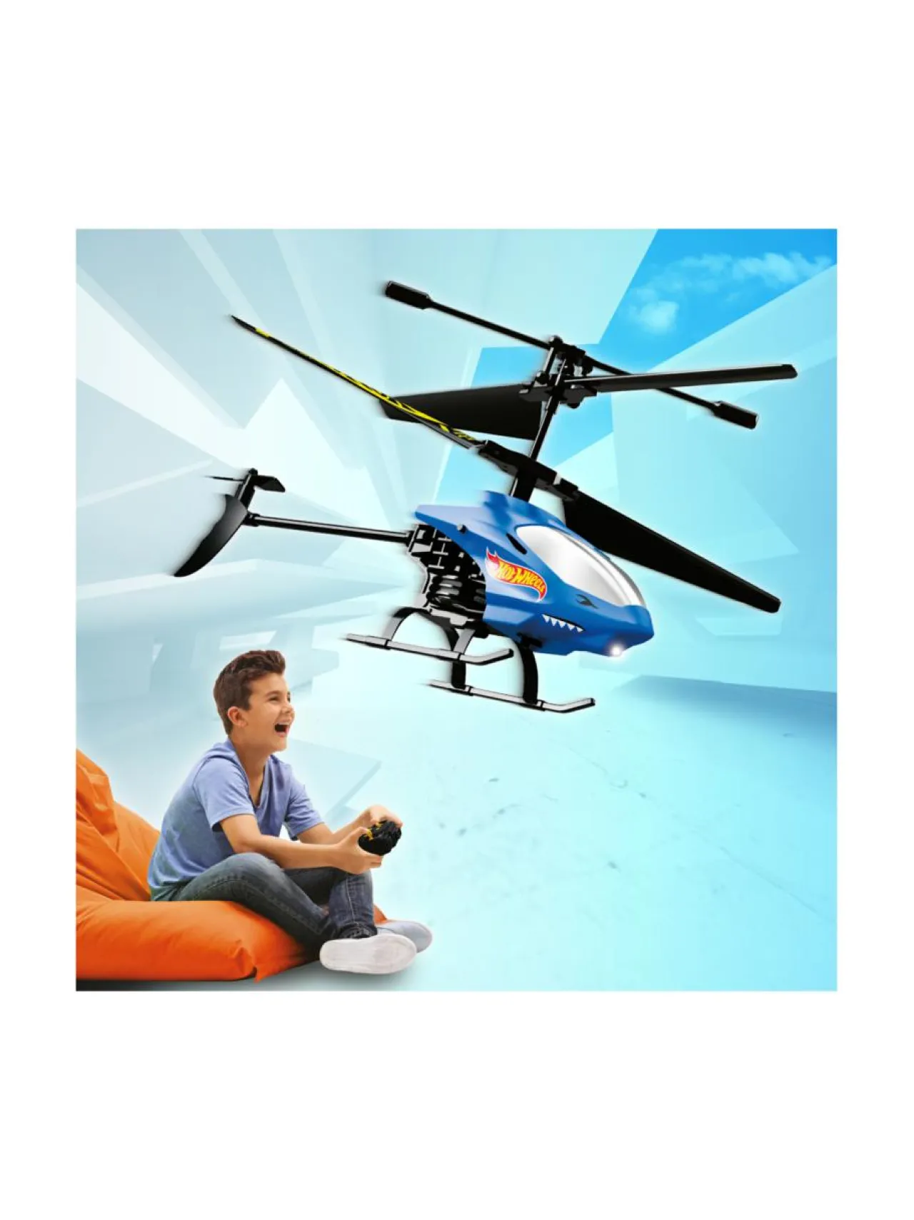 Autot Ja Muut Ajoneuvot<HOT WHEELS Kauko-ohjattava helikopteri Gyro, 22 cm