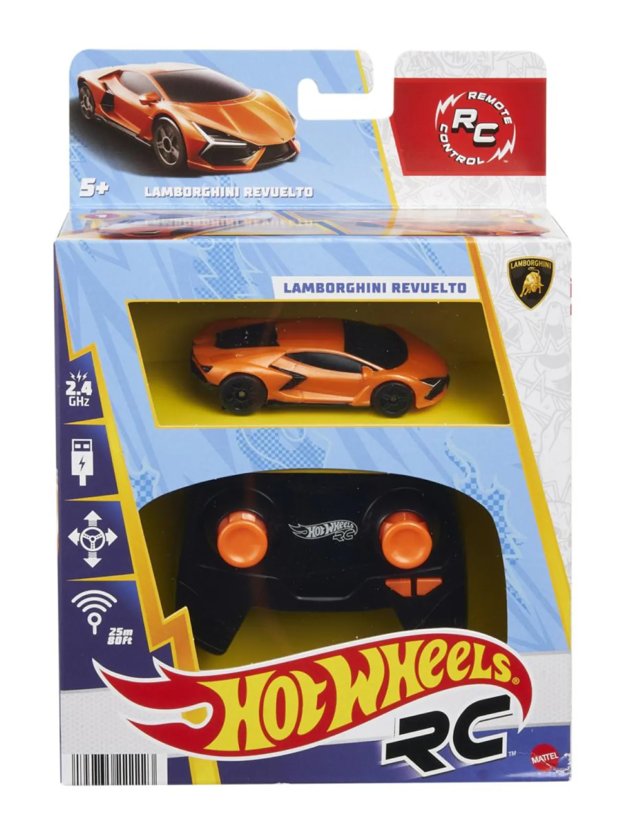 Autot Ja Muut Ajoneuvot<HOT WHEELS -kaukosäädin Lamborghini Revuelto